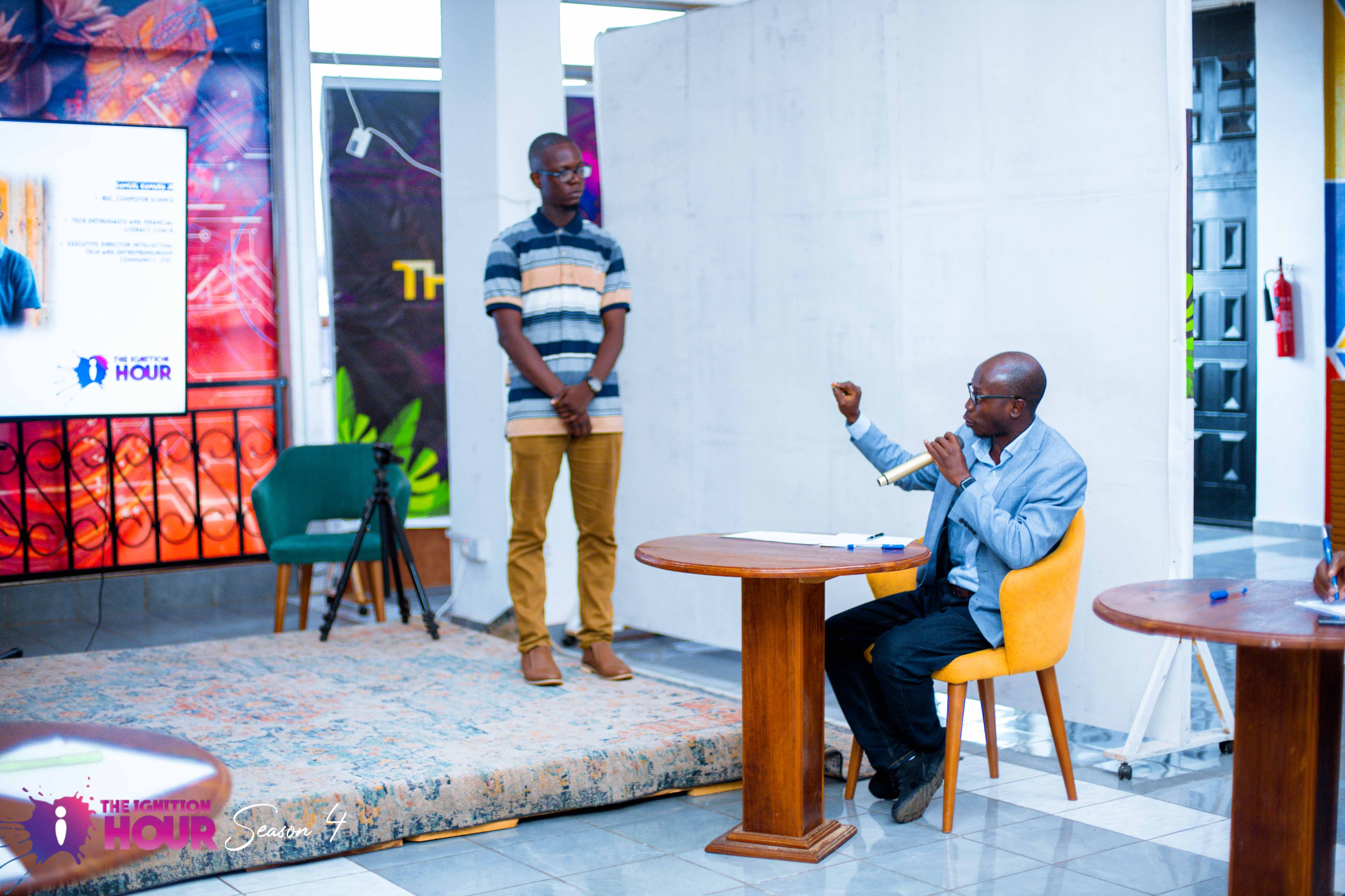 One-on-one mentorship during The Ignition Hour